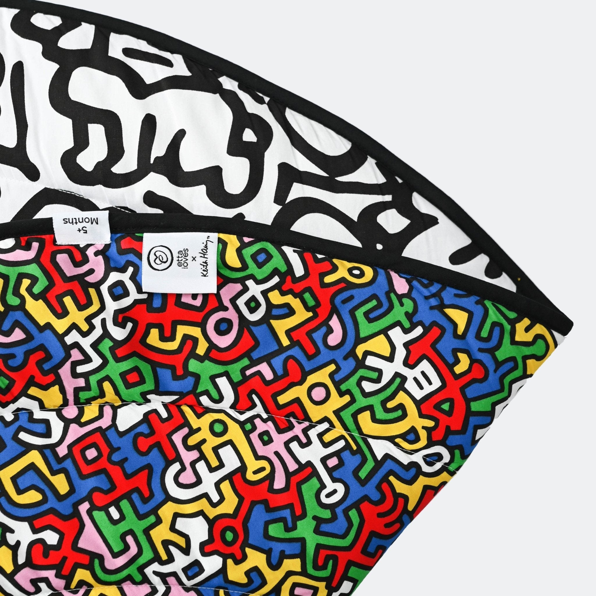 ETTA LOVES x KEITH HARING PLAYMAT - reversible newborn to 4 months / 5+ months - Etta Loves