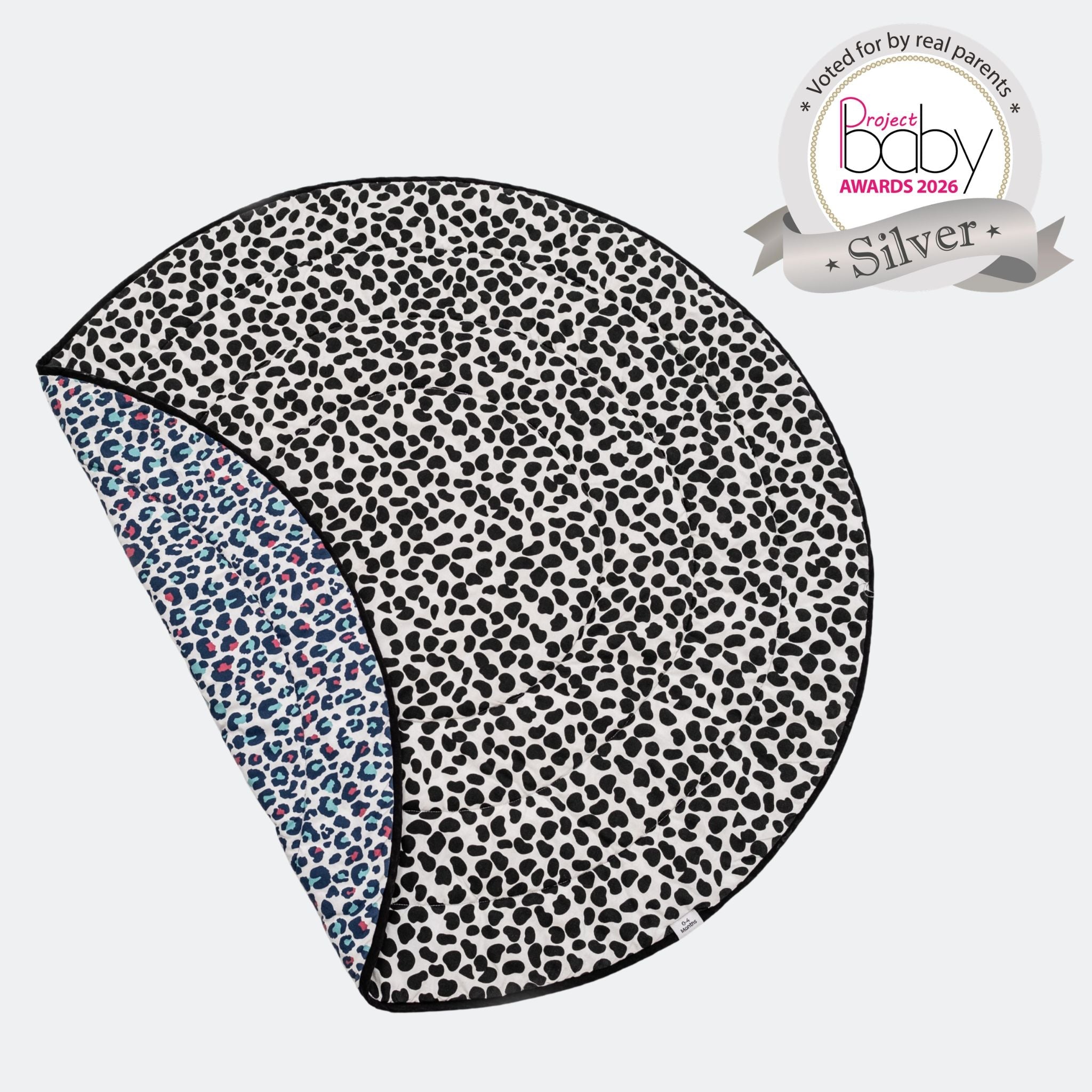 ANIMAL PRINT REVERSIBLE PLAYMAT - birth to 12 months - Etta Loves