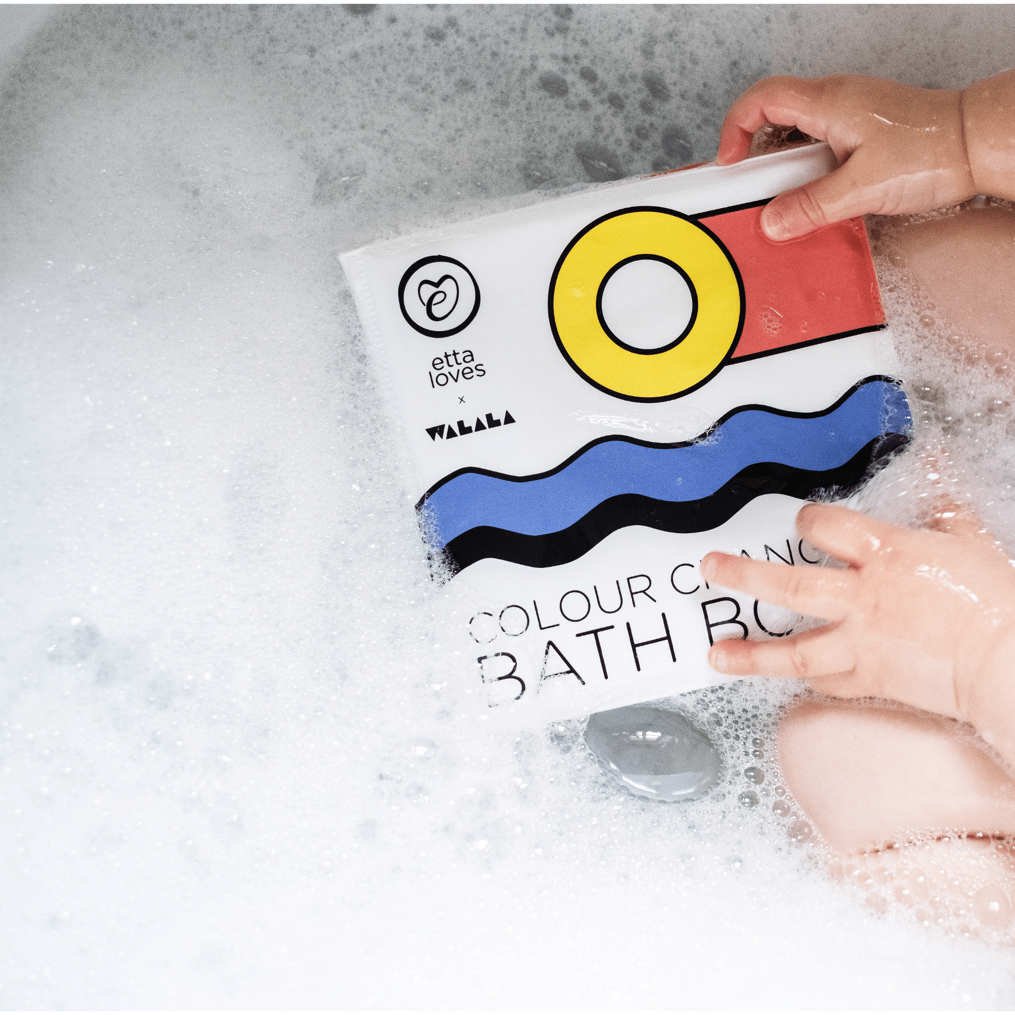 COLOUR CHANGING BATH BOOK - Suitable from birth - Etta Loves