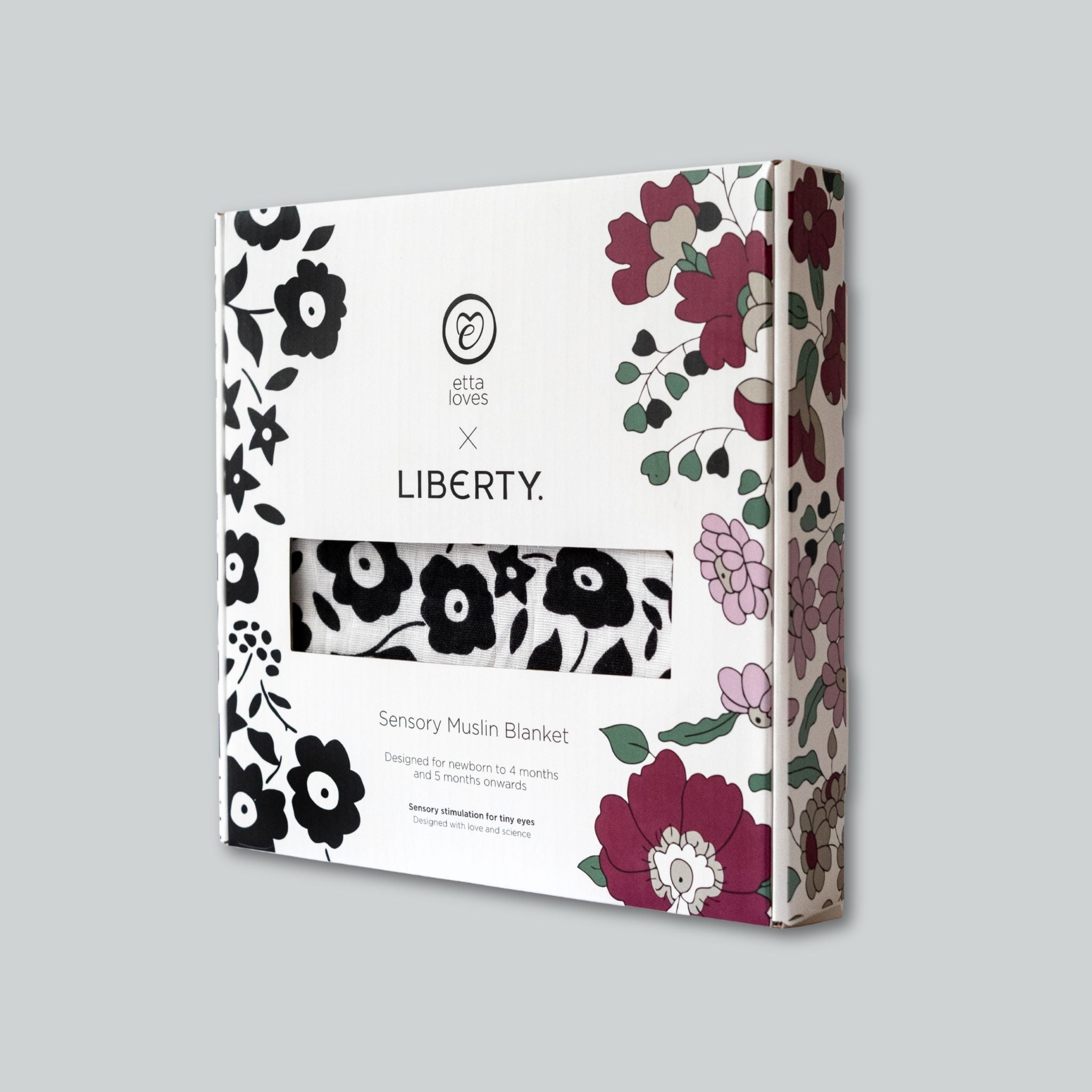 ETTA LOVES x LIBERTY – Sensory Muslin Blanket (Suitable from birth) - Etta Loves