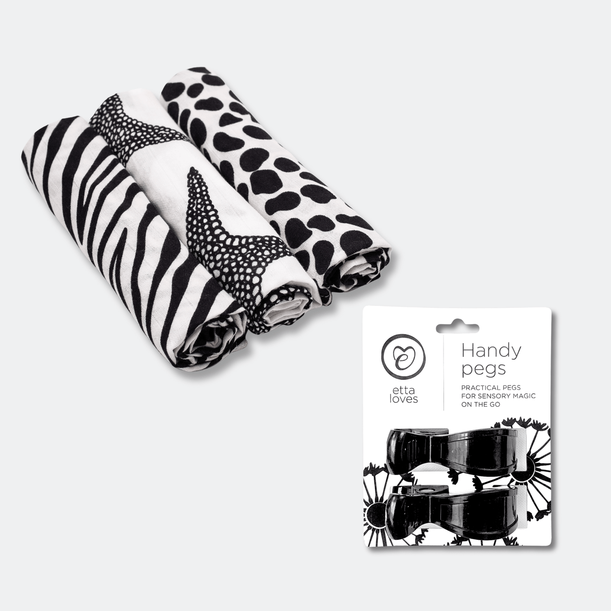 MUSLIN ESSENTIALS SET birth to 4 months