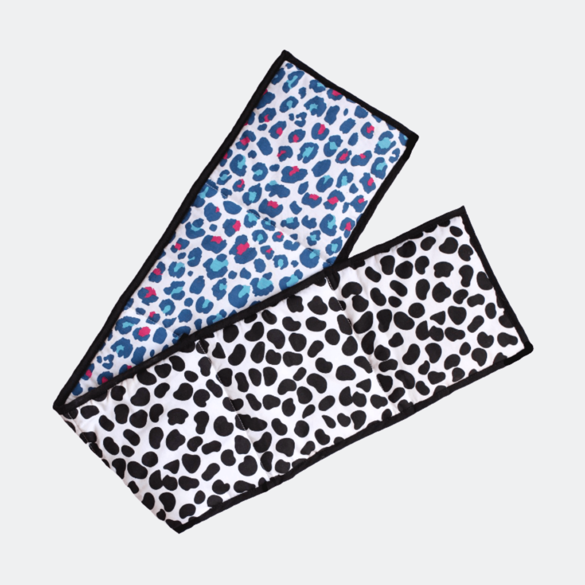 ANIMAL PRINT SENSORY STRIP - reversible newborn to 4 months and 5+ months - Etta Loves