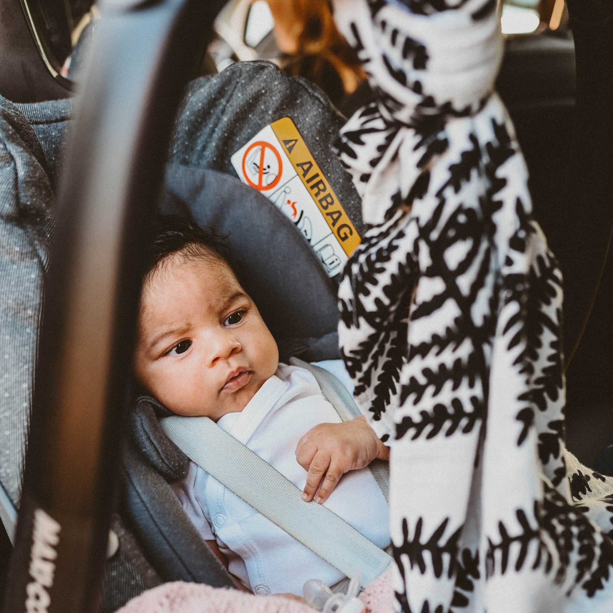 PLANT PRINT MUSLIN 2 - PACK - for 0 to 4 months & 5+ month old babies - Etta Loves