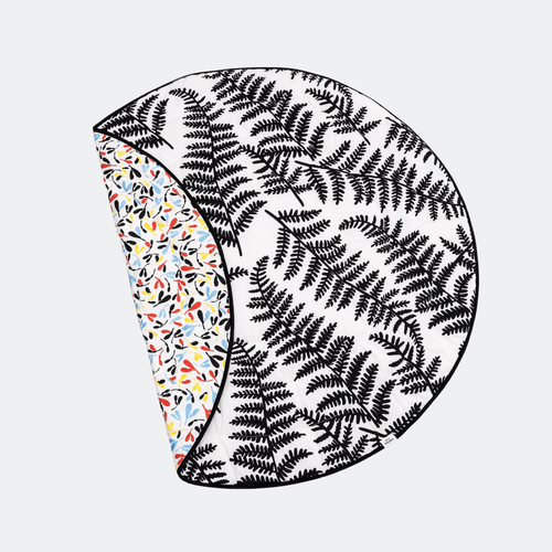 Plant Print Reversible Playmat