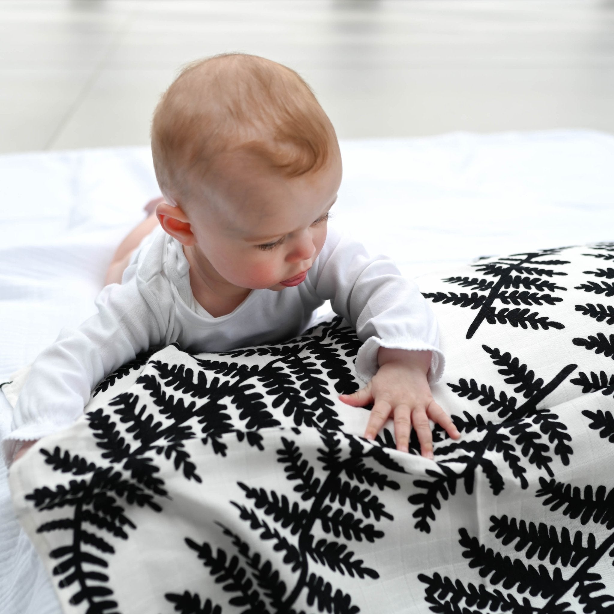 XL FERN MUSLIN - for newborn to 4 months old babies - Etta Loves